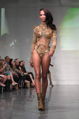 September 14, 2026, New York, Ny, USA: The Blonds SS27 20th Anniversary Runway Show,.641 West 42 St, NYC.September 14, 2026. New York USA  - ZUMAms4_ 20260914_faf_ms4_033 Copyright: xSoniaxMoskowitzxGordonx