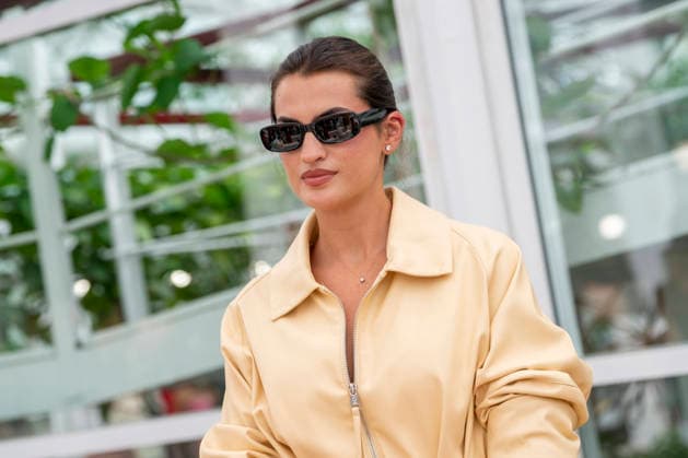 Marta Lozano attends the Simorra show at Mercedes-Benz Fashion Week Madrid. September 14,2026. (202609141347)