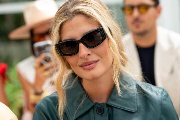 Teresa Andres Gonzalvo attends the Simorra show at Mercedes-Benz Fashion Week Madrid. September 14,2026. (202609141363)