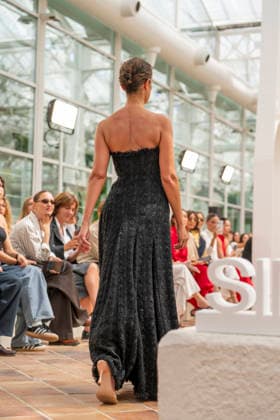Blanca Romero returns to the runway at 50 for Simorra s show at Mercedes-Benz Fashion Week Madrid. September 14,2026. (202609141495)