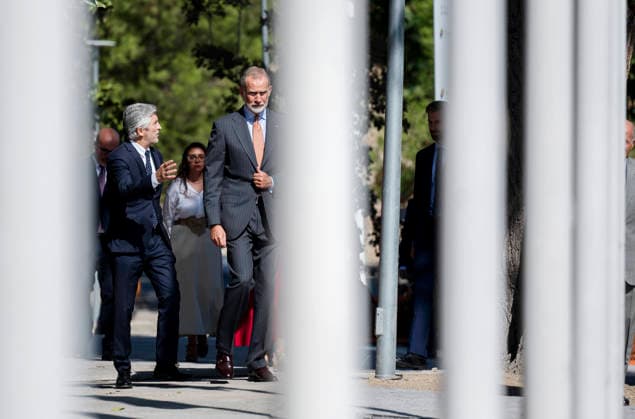 The King presides over the opening of the 2026–2027 academic year at the National School of Civil Protection King Felipe VI, along with Interior Minister Fernando Grande Marlaska, during the opening of the 2026–2027 academic year at the National School of Civil Protection, on September 15, 2026, in Rivas Vaciamadrid, Madrid, Spain. The King presided over the opening ceremony to mark the renovation of the school’s facilities, where students will receive specialized training in civil protection from the General State Administration and other entities with which the school maintains collaborative relationships. SEPTEMBER 15, 2026, Rivas Vaciamadrid, Madrid, Rivas Vaciamadrid, Madrid, Spain Copyright: xAlbertoxOrtegax 7775972