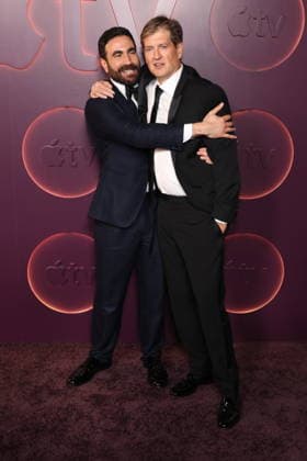 Apple TV s Primetime Emmy Party Red Carpet Brett Goldstein (L) and Bill Lawrence attend the 2026 Apple TV s Primetime Emmy Party red carpet at Nya Studios West in Los Angeles, California on 14 September 2026, Credit:Sadou Faye Faye Sadou Avalon Los Angeles, California  Copyright: xSadouxFayex xFayexSadoux xAvalonx 1134861166