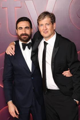 Apple TV s Primetime Emmy Party Red Carpet Brett Goldstein (L) and Bill Lawrence attend the 2026 Apple TV s Primetime Emmy Party red carpet at Nya Studios West in Los Angeles, California on 14 September 2026, Credit:Sadou Faye Faye Sadou Avalon Los Angeles, California  Copyright: xSadouxFayex xFayexSadoux xAvalonx 1134861178