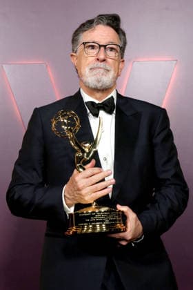 USA - 2026 Apple TV Post Emmy Party - Los Angeles LOS ANGELES - SEP 14: Stephen Colbert at the 2026 Apple TV Post Emmy Party at the NYA Studios on September 14, 2026 in Los Angeles, CA Los Angeles CA USA  Copyright: xKathyxHutchinsx xHutchinsxPhotox