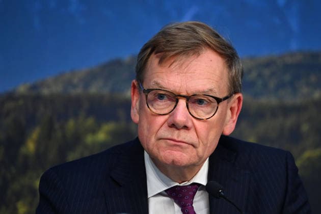 Johann Wadephul (Bundesaussenminister), Einzelbild,angeschnittenes Einzelmotiv,Portraet,Portrait,Porträt. Pressekonferenz nach Sitzung des Ministerrates in der im Prinz Carl Palais in Muenchen am 15.09.2026.