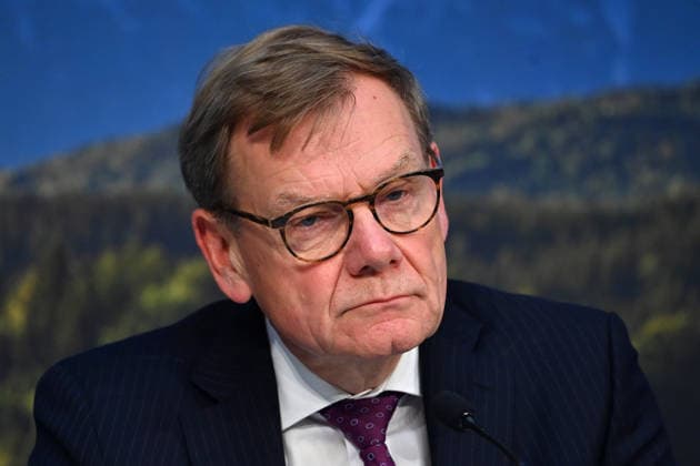 Johann Wadephul (Bundesaussenminister), Einzelbild,angeschnittenes Einzelmotiv,Portraet,Portrait,Porträt. Pressekonferenz nach Sitzung des Ministerrates in der im Prinz Carl Palais in Muenchen am 15.09.2026.