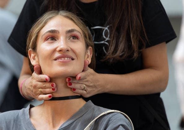 Ágatha Ruiz de la Prada Fashion Show at MBFW 2026 Backstage preparations before the Ágatha Ruiz de la Prada fashion show as part of Mercedes-Benz Fashion Week, at the Galería de Cristal in the Palacio de Cibeles, on September 15, 2026, in Madrid, Spain. The show is marked by an explosion of creativity, playful silhouettes, and the brand’s classic iconography—hearts, vibrant colors, and a pop aesthetic adapted to the capital’s new and unique settings. SEPTEMBER 15, 2026 Madrid, Spain Copyright: xEduardoxParrax 7776732