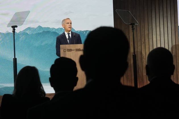 September 15, 2026, Toronto, On, Canada: Prime Minister Mark Carney delivers opening remarks during the start of the second day at the 2026 Canada Investment Summit in Toronto, on Tuesday, Sept. 15, 2026. Toronto Canada  - ZUMAc35_ 20260915_zaf_c35_008 Copyright: xNathanxDenettex