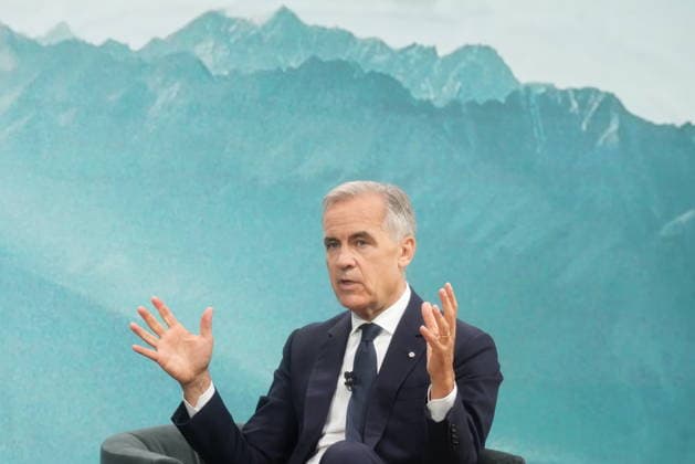 September 15, 2026, Toronto, On, Canada: Prime Minister Mark Carney speaks during a fireside chat with the Chief Executive Officer of PSP Investments, Deborah Orida, in Toronto, on Tuesday, Sept. 15, 2026. Toronto Canada  - ZUMAc35_ 20260915_zaf_c35_012 Copyright: xNathanxDenettex