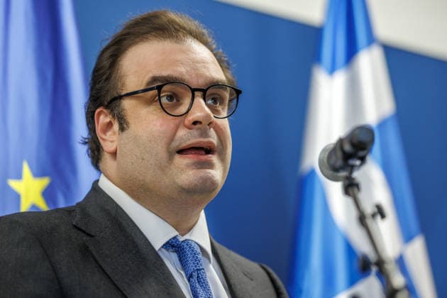 Lars Klingbeil (SPD), Bundesfinanzminister bei einem Pressestatement mit dem Praesidenten der Eurogruppe Kyriakos Pierrakakis Lars Klingbeil (SPD), Bundesfinanzminister bei einem Pressestatement mit dem Praesidenten der Eurogruppe Kyriakos Pierrakakis im Finanzministerium am 15.09.2026 in Berlin. Berlin Berlin Deutschland Finanzministerium