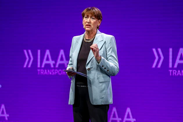 Eröffnung der IAA Transportation 2026 mit Messerundgang Eröffnungsrede: Hildegard Müller, Präsidentin des Verbandes der Automobilindustrie (VDA) Hannover Hannover Messe Niedersachsen, Region Hannover Germany