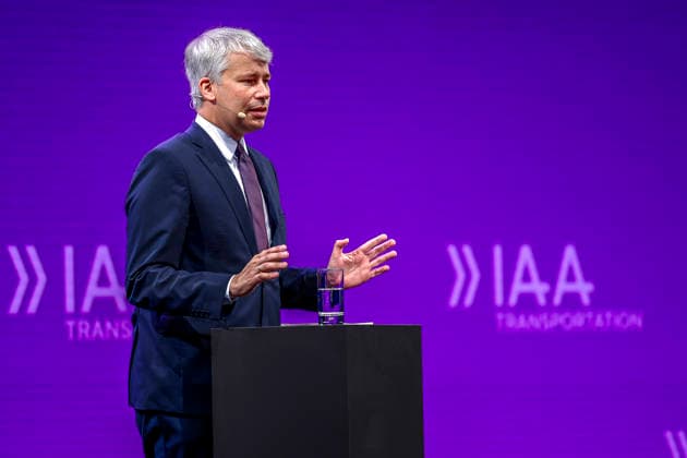 Eröffnung der IAA Transportation 2026 mit Messerundgang Eröffnungsrede: Steffen Bilger (CDU), Bundesminister für Verkehr der Bundesrepublik Deutschland Hannover Hannover Messe Niedersachsen, Region Hannover Germany