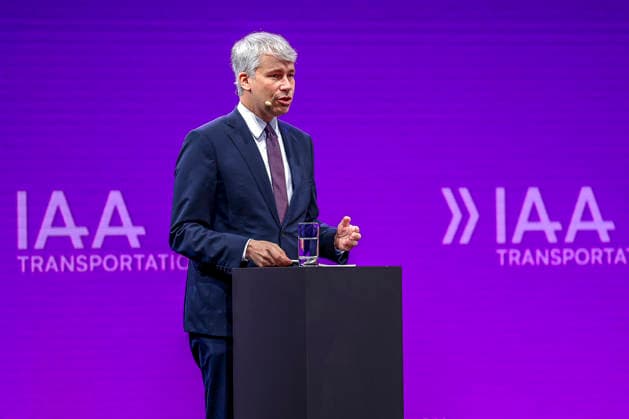 Eröffnung der IAA Transportation 2026 mit Messerundgang Eröffnungsrede: Steffen Bilger (CDU), Bundesminister für Verkehr der Bundesrepublik Deutschland Hannover Hannover Messe Niedersachsen, Region Hannover Germany