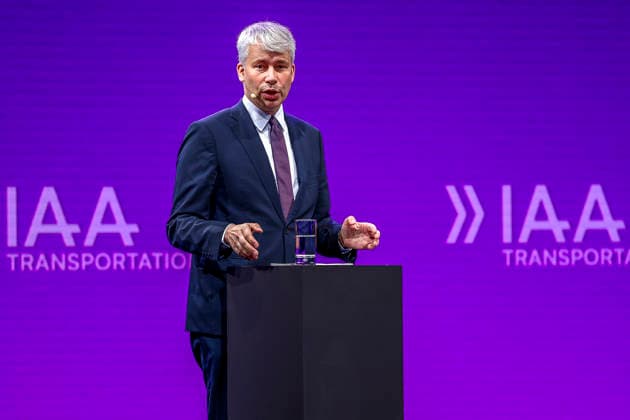 Eröffnung der IAA Transportation 2026 mit Messerundgang Eröffnungsrede: Steffen Bilger (CDU), Bundesminister für Verkehr der Bundesrepublik Deutschland Hannover Hannover Messe Niedersachsen, Region Hannover Germany