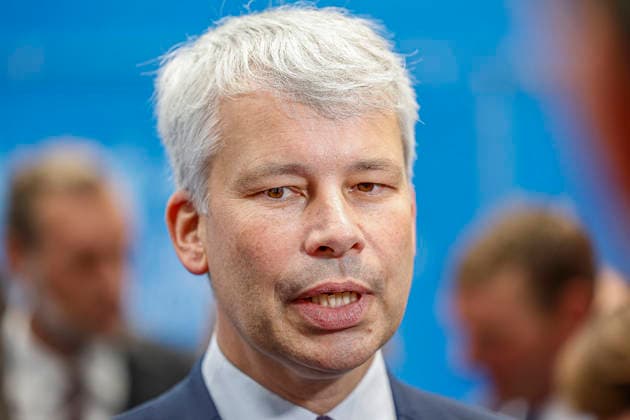 Eröffnung der IAA Transportation 2026 mit Messerundgang Stand des Bundesverkehrsministerium: Steffen Bilger (CDU), Bundesminister für Verkehr der Bundesrepublik Deutschland Hannover Hannover Messe Niedersachsen, Region Hannover Germany