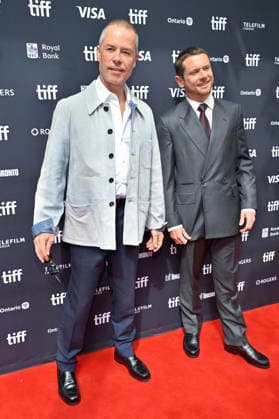 TIFF Toronto Screening Ink Guy Pearce, Jack O Connell attending the screening of Ink ahead of Toronto International Film Festival (TIFF) in Toronto, Canada on September 15, 2026. Photo by Julien Reynaud APS-Medias ABACAPRESS.COM Toronto Canada  Copyright: xReynaudxJulien APS-Medias ABACAx