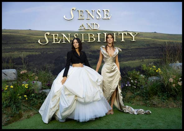 . 15 09 2026. London, United Kingdom. EsmŽ Creed-Miles and Daisy Edgar-Jones at the Sense and Sensibility world premiere in London.  xStephenxLockx xi-Imagesx IIM-27004-0034