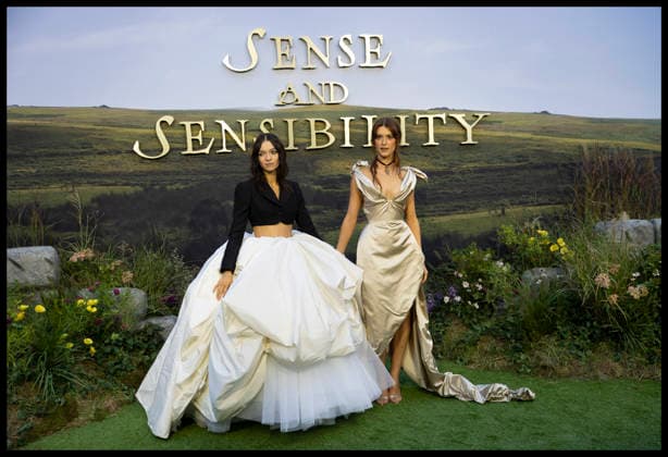 . 15 09 2026. London, United Kingdom. EsmŽ Creed-Miles and Daisy Edgar-Jones at the Sense and Sensibility world premiere in London.  xStephenxLockx xi-Imagesx IIM-27004-0036
