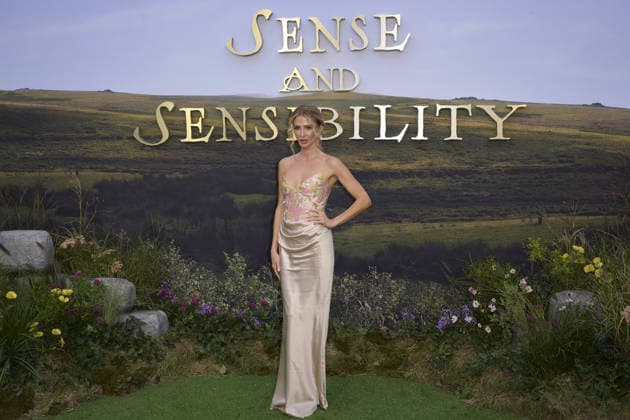 pictured attending the Sense & Sensibility World Premiere held at the Odeon Luxe Leicester Square Where: London, United Kingdom When: 15 Sep 2026 Credit: Alan West Cover Images EDITORIAL USE ONLY. NOT FOR USE BY NEWSPAPERS BASED IN THE UK. Copyright: xx coverimg56023395