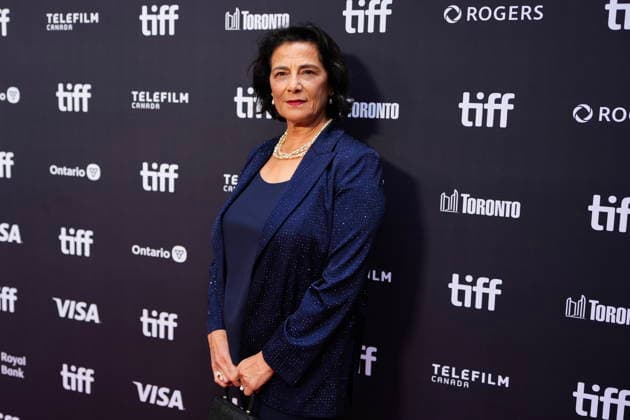 September 15, 2026, Toronto, On, Canada: Hiam Abbass arrives on the red carpet to promote the film Atonement at the Toronto International Film Festival, in Toronto, on Tuesday, Sept. 15, 2026. Toronto Canada  - ZUMAc35_ 20260915_zaf_c35_059 Copyright: xChrisxYoungx