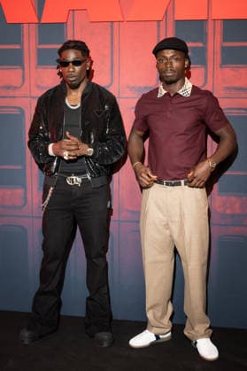 Kraken Premiere at Le Grand Rex - Paris AJ French Guinean rapper and singer-songwriter Ibrahima Diakite aka Gazo and French rapper La Mano 1.9 attends the Photocall for the ‘ Kraken ‘ Paris Premiere at Le Grand Rex cinema on September 15, 2026 in Paris, France. Photo by Alexis Jumeau ABACAPRESS.COM Paris France  Copyright: xJumeauxAlexis ABACAx