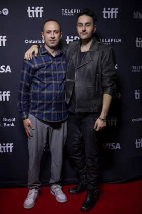 Toronto Canada Kick On Premiere Nick Kozakis (R) attends the premiere of Kick On in Toronto, Canada, on September 14, 2026. Directed by Nick Kozakis, the Australian action-horror film had its world premiere as part of the Toronto International Film Festival s Midnight Madness program. Toronto Ontario Canada Copyright: xArashxOskooiex