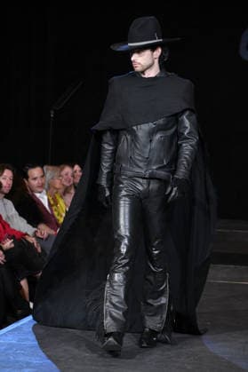 NEW YORK, NY- SEPTEMBER 15: DSTN Model at the Vanderbilt & Seewald Global Studio Fashion Show at Grand Central Terminal-Vanderbilt Hall on September 15, 2026 in New York City. Copyright: xmpi099 MediaPunchx