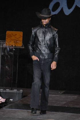 NEW YORK, NY- SEPTEMBER 15: DSTN Model at the Vanderbilt & Seewald Global Studio Fashion Show at Grand Central Terminal-Vanderbilt Hall on September 15, 2026 in New York City. Copyright: xmpi099 MediaPunchx