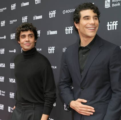 Javier Ambrossi, Javier Calvo at the premiere of La Bola Negra during the 2026 Toronto International Film Festival at Princess of Wales Theater on September 15, 2026 in Toronto, Ontario. Copyright: xHumbertoxServin Clasos MediaPunchx