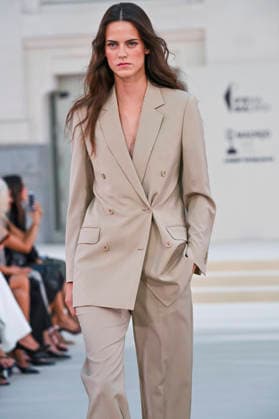 September 15, 2026, Madrid, Spain: A model parades with Alex Riviere design during Mercedes Benz Fashion Week Madrid Cibeles Palace in Madrid, 15 February of 2026 Spain Madrid Spain - ZUMAs197 20260915_aaa_s197_331 Copyright: xAtilanoxGarciax