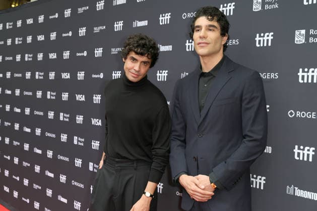 Javier Ambrossi, Javier Calvo at the premiere of La Bola Negra during the 2026 Toronto International Film Festival at Princess of Wales Theater on September 15, 2026 in Toronto, Ontario. Copyright: xHumbertoxServin Clasos MediaPunchx