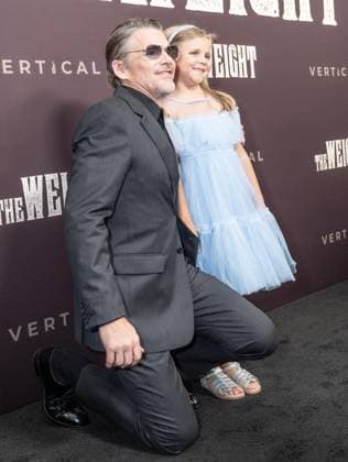 September 15, 2026, Bronx, New York, USA: Ethan Hawke and Avy Berry attend The Weight special screening at MoMA in New York, NY on September 15, 2026. Bronx USA  - ZUMAr339 20260915_znp_r339_089 Copyright: xLevxRadinx