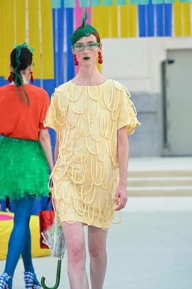 September 15, 2026, Madrid, Spain: A model parades with Agatha Ruiz de la Prada design during Mercedes Benz Fashion Week Madrid Cibeles Palace in Madrid, 15 February of 2026 Spain Madrid Spain - ZUMAs197 20260915_aaa_s197_437 Copyright: xAtilanoxGarciax