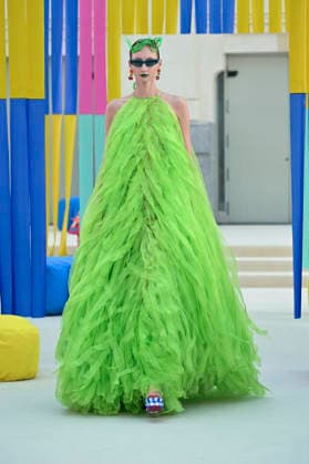 September 15, 2026, Madrid, Spain: A model parades with Agatha Ruiz de la Prada design during Mercedes Benz Fashion Week Madrid Cibeles Palace in Madrid, 15 February of 2026 Spain Madrid Spain - ZUMAs197 20260915_aaa_s197_453 Copyright: xAtilanoxGarciax