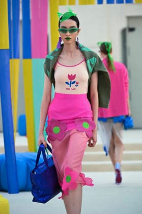 September 15, 2026, Madrid, Spain: A model parades with Agatha Ruiz de la Prada design during Mercedes Benz Fashion Week Madrid Cibeles Palace in Madrid, 15 February of 2026 Spain Madrid Spain - ZUMAs197 20260915_aaa_s197_455 Copyright: xAtilanoxGarciax