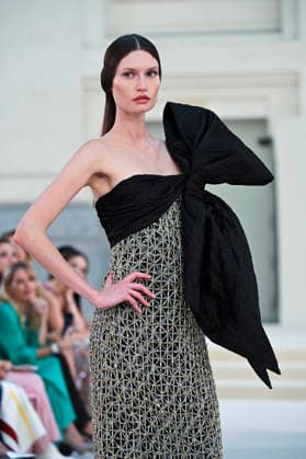 September 15, 2026, Madrid, Spain: A model parades with Hannibal Laguna design during Mercedes Benz Fashion Week Madrid Cibeles Palace in Madrid, 15 February of 2026 Spain Madrid Spain - ZUMAs197 20260915_aaa_s197_632 Copyright: xAtilanoxGarciax