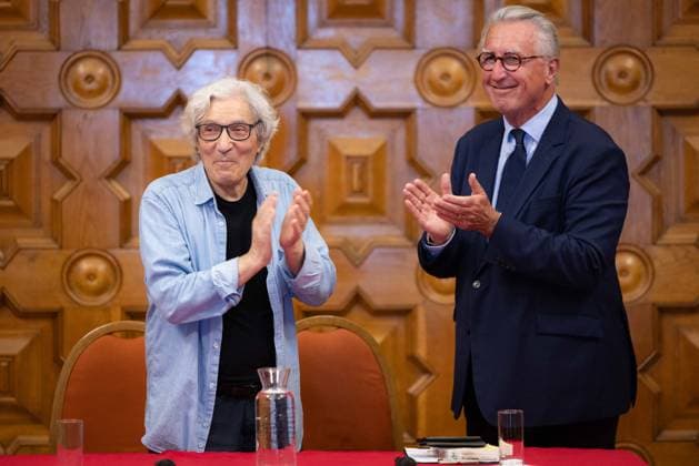 Boualem Sansal Gives Conference At Centre Universitaire Mediterraneen - Nice The writer Boualem Sansal is in Nice to give a conference at the ‘Centre Universitaire Méditerranéen’, on the Promenade des Anglais. Nice, France on September 15, 2026. Photo by Shootpix ABACAPRESS.COM Nice France  Copyright: xShootpix ABACAx