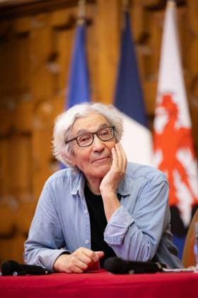 Boualem Sansal Gives Conference At Centre Universitaire Mediterraneen - Nice The writer Boualem Sansal is in Nice to give a conference at the ‘Centre Universitaire Méditerranéen’, on the Promenade des Anglais. Nice, France on September 15, 2026. Photo by Shootpix ABACAPRESS.COM Nice France  Copyright: xShootpix ABACAx