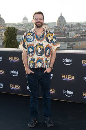 Stefano Rapone At RIP2 Roast in Peace Season 2 Photocall - Rome Stefano Rapone attends the photocall for the second season of the Prime Video series RIP2 - Roast in Peace in Rome, Italy on September 15, 2026. Photo by Andrea Bracaglia ABACAPRESS.COM Rome Italy Italy  Copyright: xBracagliaxAndrea ABACAx