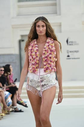 parades with Celia B in Madrid A model parades with Celia B design during Mercedes Benz Fashion Week Madrid Cibeles Palace in Madrid, 15 February of 2026 Spain Featuring: A model parades with Celia B design during Mercedes Benz Fashion Week Madrid Cibeles Palace in Madrid, 15 February of 2026 Spain Where: Madrid, Spain When: 15 Sep 2026 Credit: Oscar Gonzalez WENN Madrid Spain Copyright: xOscarxGonzalez WENNx wenn41662957 OFA ZOJx wenn41662957