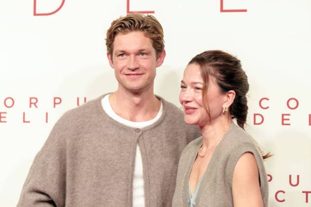 Damian Hardung und Hannah Herzsprung bei der Premiere des Kinofilms Corpus Delicti im Mathäser Filmpalast. München, 15.09.2026