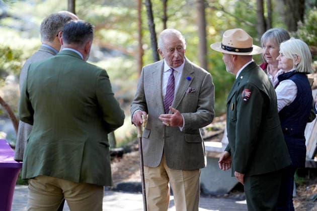 . 16 09 2026. Cairngorms ,United Kingdom. King Charles III during a visit to the Cairngorms National Park in Scotland, United Kingdom.  xPoolx xi-Imagesx IIM-27008-0001