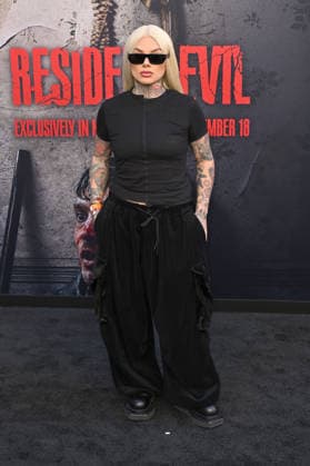 Snow tha Product bei der Weltpremiere des Kinofilms Resident Evil im United Theater on Broadway. Los Angeles, 15.09.2026