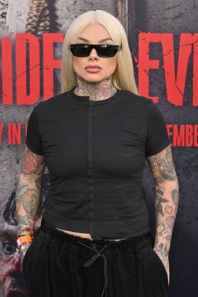 Snow tha Product bei der Weltpremiere des Kinofilms Resident Evil im United Theater on Broadway. Los Angeles, 15.09.2026