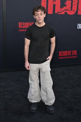 Ethan Cutkosky bei der Weltpremiere des Kinofilms Resident Evil im United Theater on Broadway. Los Angeles, 15.09.2026
