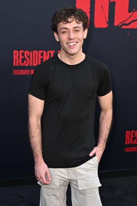 Ethan Cutkosky bei der Weltpremiere des Kinofilms Resident Evil im United Theater on Broadway. Los Angeles, 15.09.2026