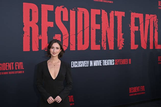 Zoe Bellas bei der Weltpremiere des Kinofilms Resident Evil im United Theater on Broadway. Los Angeles, 15.09.2026