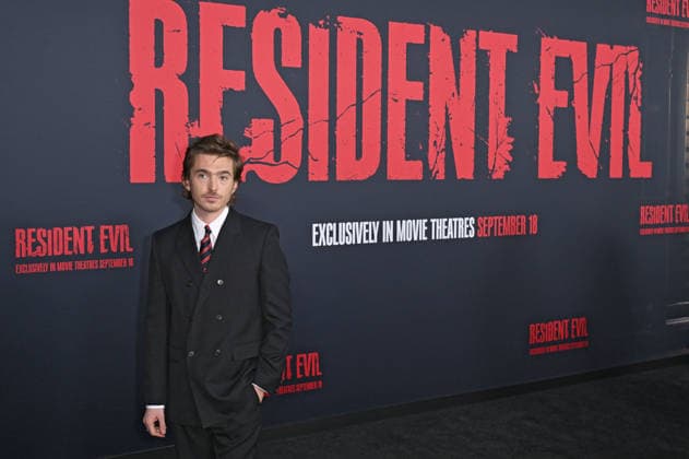 Austin Abrams bei der Weltpremiere des Kinofilms Resident Evil im United Theater on Broadway. Los Angeles, 15.09.2026