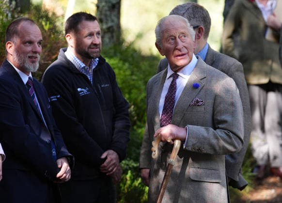 . 16 09 2026. Cairngorms ,United Kingdom. King Charles III during a visit to the Cairngorms National Park in Scotland, United Kingdom.  xPoolx xi-Imagesx IIM-27008-0019