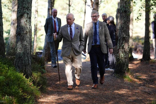 . 16 09 2026. Cairngorms ,United Kingdom. King Charles III during a visit to the Cairngorms National Park in Scotland, United Kingdom.  xPoolx xi-Imagesx IIM-27008-0025